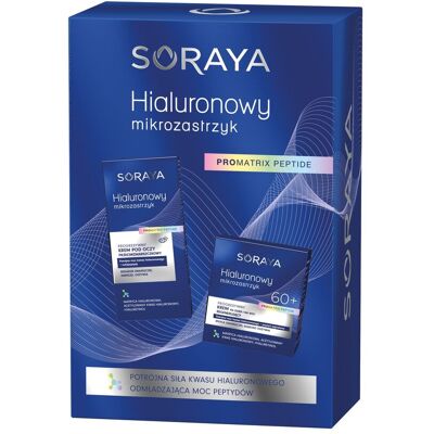 Soraya Zestaw Soraya Hialuronowy Mikrozastrzyk 60+ Soraya Zestaw Soraya Hialuronowy Mikrozastrzyk 60+