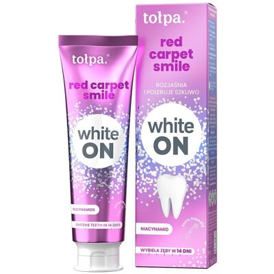 tołpa. red carpet smile pasta do zębów red carpet smile, 75 ml tołpa. red carpet smile pasta do zębów red carpet smile, 75 ml