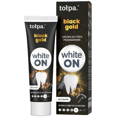 tołpa. black gold pasta do zębów, 75 ml tołpa. black gold pasta do zębów, 75 ml