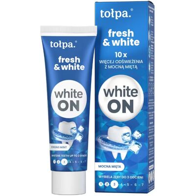 tołpa. fresh & white pasta do zębów, 75 ml tołpa. fresh & white pasta do zębów, 75 ml