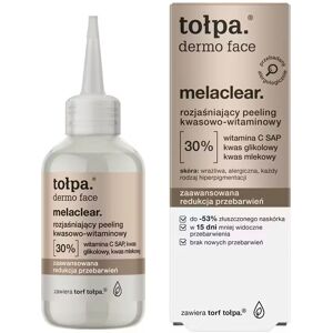 tołpa. melaclear. rozjaśniający peeling kwasowo-witaminowy , 50 ml tołpa. melaclear. rozjaśniający peeling kwasowo-witaminowy , 50 ml