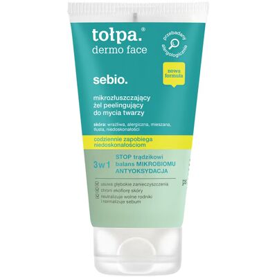 Tołpa Dermo Face Sebio Exfoliujący Żel do Twarzy Tołpa Dermo Face Sebio Exfoliujący Żel do Twarzy