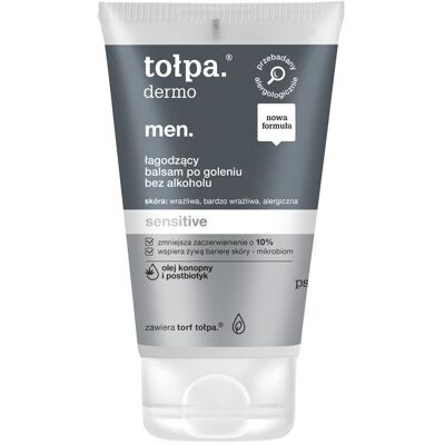 tołpa. sensitive. łagodzący balsam po goleniu bez alkoholu, 100 ml tołpa. sensitive. łagodzący balsam po goleniu bez alkoholu, 100 ml