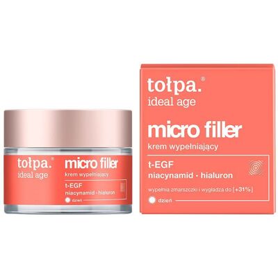 tołpa. ideal age micro filler krem wypełniający, DZIEŃ, 50 ml tołpa. ideal age micro filler krem wypełniający, DZIEŃ, 50 ml