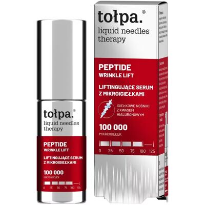 tołpa. liquid needles therapy liftingujące serum z mikroigiełkami, peptide wrinkle lift, 30 ml tołpa. liquid needles therapy liftingujące serum z mikroigiełkami, peptide wrinkle lift, 30 ml