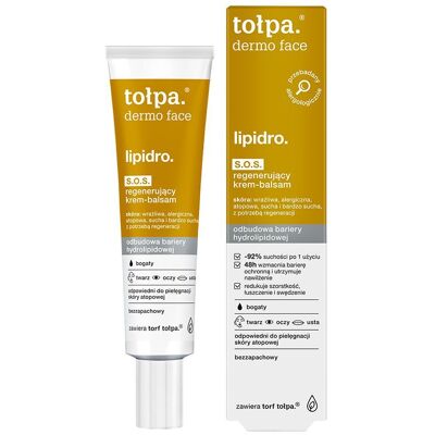Tołpa Lipidro Regenerujący Krem do Twarzy - Pielęgnacja dla wrażliwej skóry Tołpa Lipidro Regenerujący Krem do Twarzy - Pielęgnacja dla wrażliwej skóry