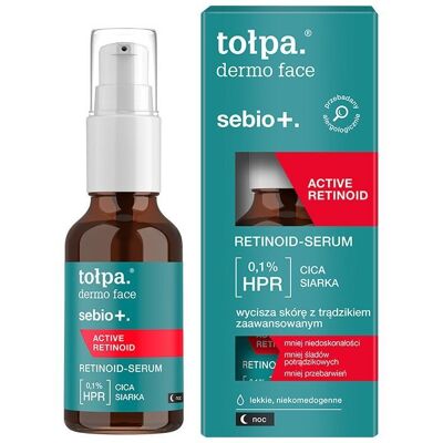tołpa. sebio+. retinoid-serum active retinoid, na noc, 30 ml tołpa. sebio+. retinoid-serum active retinoid, na noc, 30 ml