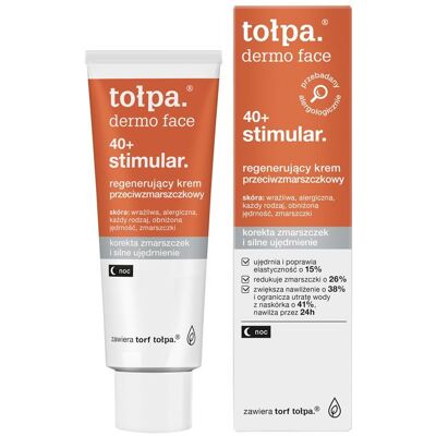 tołpa. 40+ stimular. regenerujący krem przeciwzmarszczkowy, NOC, 40 ml tołpa. 40+ stimular. regenerujący krem przeciwzmarszczkowy, NOC, 40 ml