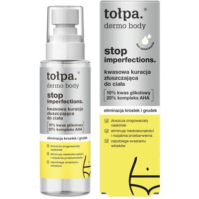 tołpa. stop imperfections. kwasowa kuracja złuszczająca do ciała, 100 ml tołpa. stop imperfections. kwasowa kuracja złuszczająca do ciała, 100 ml