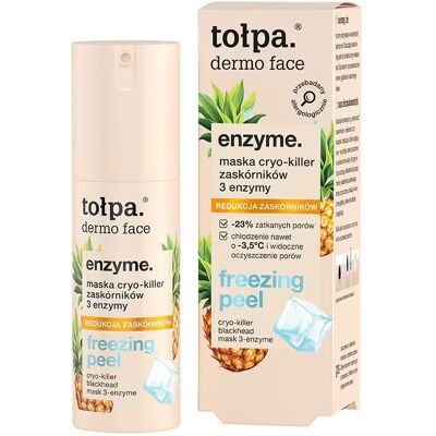 tołpa. enzyme. maska cryo-killer zaskórników 3 enzymy, 50 ml tołpa. enzyme. maska cryo-killer zaskórników 3 enzymy, 50 ml