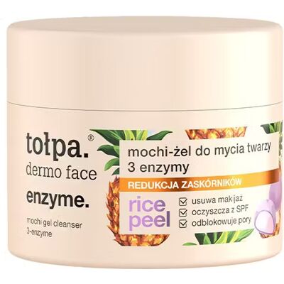 tołpa. enzyme. mochi-żel do mycia twarzy 3 enzymy, 110 g tołpa. enzyme. mochi-żel do mycia twarzy 3 enzymy, 110 g