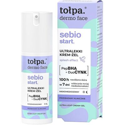 tołpa. sebio start. ultralekki krem-żel, 50 ml tołpa. sebio start. ultralekki krem-żel, 50 ml