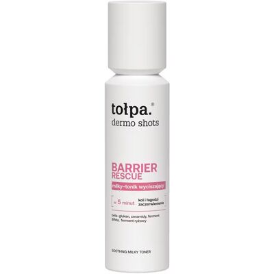 tołpa. dermo shots milky-tonik wyciszający BARIER RESCUE, 120 ml tołpa. dermo shots milky-tonik wyciszający BARIER RESCUE, 120 ml