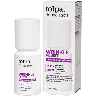 tołpa. dermo shots serum peptydowe WRINKLE RESIST, 50 ml tołpa. dermo shots serum peptydowe WRINKLE RESIST, 50 ml