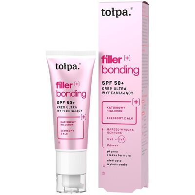 tołpa. filler (+) bonding ultra wypełniający krem z maksymalną ochroną SPF 50+ , 40 ml tołpa. filler (+) bonding ultra wypełniający krem z maksymalną ochroną SPF 50+ , 40 ml