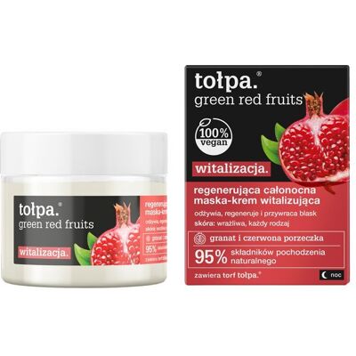 tołpa. witalizacja. regenerująca całonocna maska-krem witalizująca, 50 ml tołpa. witalizacja. regenerująca całonocna maska-krem witalizująca, 50 ml