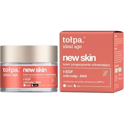 tołpa. ideal age new skin krem progresywnie odnawiający, 50 ml tołpa. ideal age new skin krem progresywnie odnawiający, 50 ml