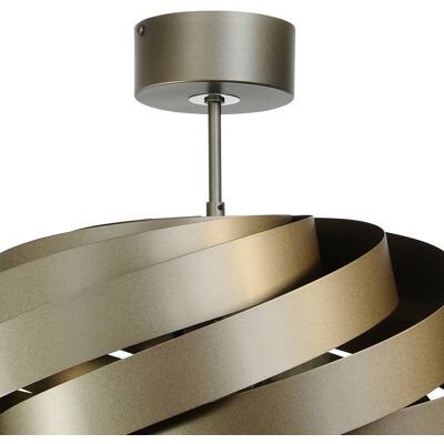 Lampa sufitowa Vento Euluna, możliwość ściemniania, brązowy / rdzawy, salon / jadalnia, metal, nowoczesny Lampa sufitowa Vento Euluna, możliwość ściemniania, brązowy / rdzawy, salon / jadalnia, metal, nowoczesny
