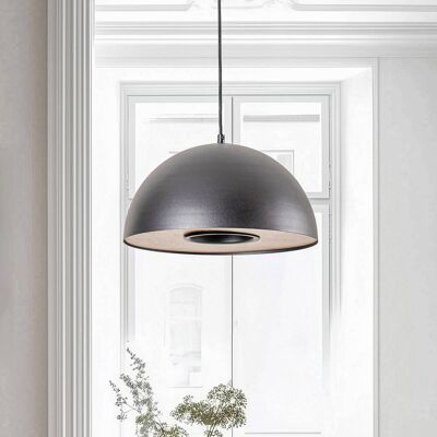 Lampa wisząca Drew Luminex, możliwość ściemniania, czarny, salon / jadalnia, metal, nowoczesny Lampa wisząca Drew Luminex, możliwość ściemniania, czarny, salon / jadalnia, metal, nowoczesny