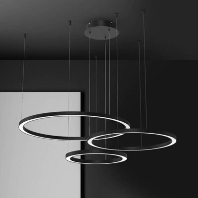 Lampa wisząca Galaxia Eko-Light, czarny, salon / jadalnia, tworzywo sztuczne, nowoczesny Lampa wisząca Galaxia Eko-Light, czarny, salon / jadalnia, tworzywo sztuczne, nowoczesny