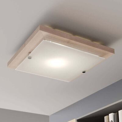Lampa sufitowa Kerio Envostar, możliwość ściemniania, jasne drewno, salon / jadalnia, drewno, nowoczesny Lampa sufitowa Kerio Envostar, możliwość ściemniania, jasne drewno, salon / jadalnia, drewno, nowoczesny