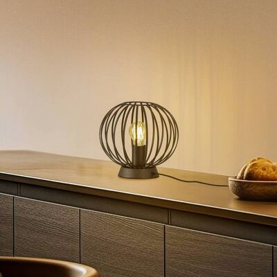 Lampa stołowa Maivi Lindby, czarny, salon / jadalnia, metal, nowoczesny Lampa stołowa Maivi Lindby, czarny, salon / jadalnia, metal, nowoczesny