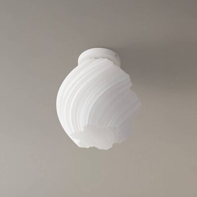 Lampa sufitowa Nuvia Lindby, możliwość ściemniania, biały / opal, salon / jadalnia, nowoczesny Lampa sufitowa Nuvia Lindby, możliwość ściemniania, biały / opal, salon / jadalnia, nowoczesny