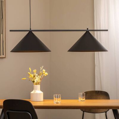 Lampa wisząca Capital Eko-Light, możliwość ściemniania, czarny, salon / jadalnia, metal, nowoczesny Lampa wisząca Capital Eko-Light, możliwość ściemniania, czarny, salon / jadalnia, metal, nowoczesny