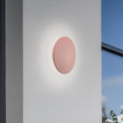 Kinkiet LED Aria M, ceglasty, aluminium, Ø 18 cm M Nowodvorski Lighting, czerwony, aluminium Kinkiet LED Aria M, ceglasty, aluminium, Ø 18 cm M Nowodvorski Lighting, czerwony, aluminium