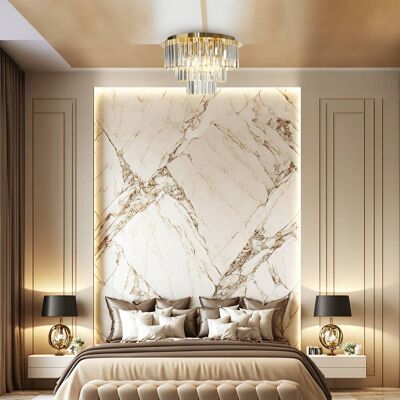 Lampa sufitowa kryształowa Milano Milagro Lighting, mosiężny / złoty, salon / jadalnia, szkło Lampa sufitowa kryształowa Milano Milagro Lighting, mosiężny / złoty, salon / jadalnia, szkło