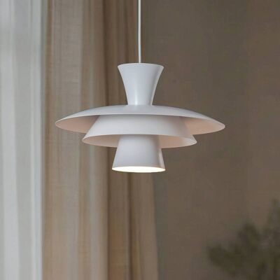 Lampa wisząca Plato Luminex, możliwość ściemniania, biały / opal, salon / jadalnia, metal, nowoczesny Lampa wisząca Plato Luminex, możliwość ściemniania, biały / opal, salon / jadalnia, metal, nowoczesny