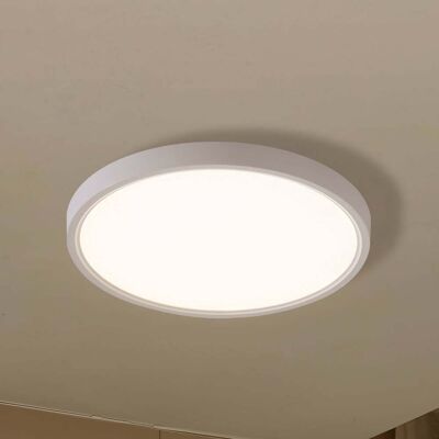 Lindby Deika - Biała LED lampa sufitowa - 40cm Lindby Deika - Biała LED lampa sufitowa - 40cm