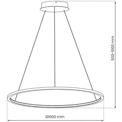 Lampa wisząca Saturno Milagro Lighting, mosiężny / złoty, salon / jadalnia, aluminium, nowoczesny Lampa wisząca Saturno Milagro Lighting, mosiężny / złoty, salon / jadalnia, aluminium, nowoczesny