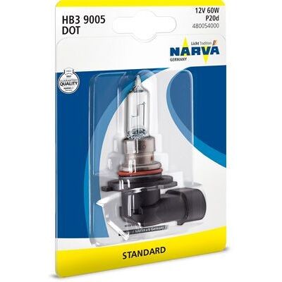 NARVA 480054000 Żarówka, reflektor dalekosiężny NARVA 480054000 Żarówka, reflektor dalekosiężny