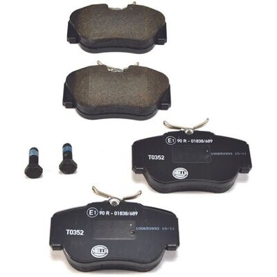 HELLA 8DB 355 006-181 Klocki hamulcowe HELLA 8DB 355 006-181 Klocki hamulcowe