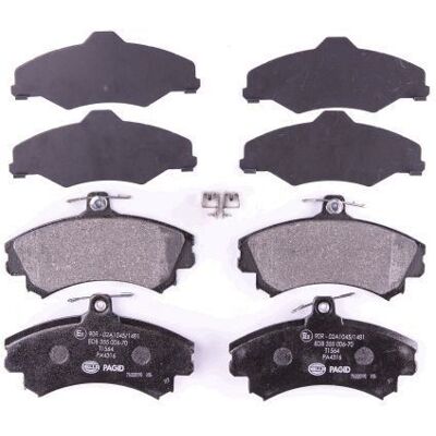 HELLA 8DB 355 006-701 Klocki hamulcowe HELLA 8DB 355 006-701 Klocki hamulcowe