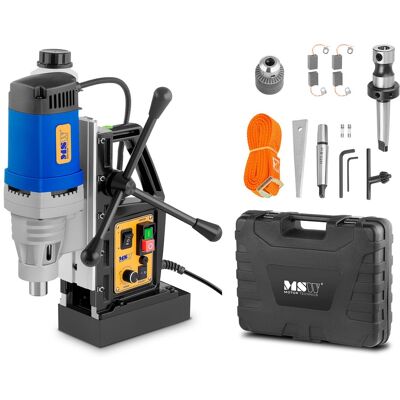 MSW Wiertarka magnetyczna - 1300W - walizka akcesoriów MSW Wiertarka magnetyczna - 1300W - walizka akcesoriów