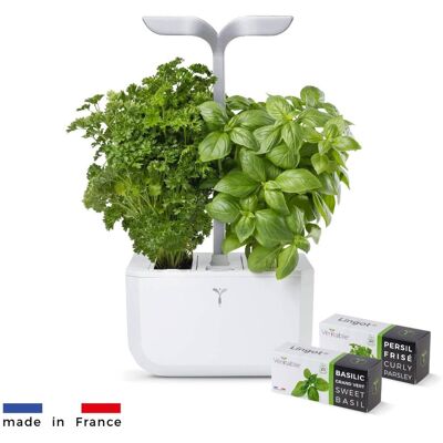 Véritable Exky CLASSIC - biały + 2 nadzienia ziołowe - Automatyczna doniczka Véritable Exky CLASSIC - biały + 2 nadzienia ziołowe - Automatyczna doniczka