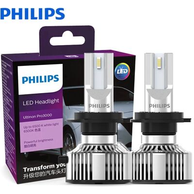Żarówki LED Philips H7 do reflektorów 12V/24V 4200K 5700K 6000K 6500K Jasne Białe Lampy LED do Reflektorów Samochodowych Żarówki LED Philips H7 do reflektorów 12V/24V 4200K 5700K 6000K 6500K Jasne Białe Lampy LED do Reflektorów Samochodowych