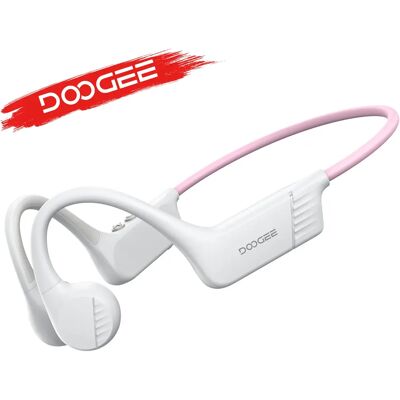 Słuchawki DOOGEE BoneBeat Run z przewodnictwem kostnym, bezprzewodowe słuchawki otwarte na ucho, Bluetooth 5.4, wodoodporne, do muzyki i rozmów, idealne do sportów na świeżym powietrzu. Słuchawki DOOGEE BoneBeat Run z przewodnictwem kostnym, bezprzewodowe słuchawki otwarte na ucho, Bluetooth 5.4, wodoodporne, do muzyki i rozmów, idealne do sportów na świeżym powietrzu.