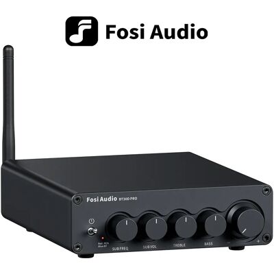 Fosi Audio BT30D PRO Wzmacniacz Bluetooth 2.1 Kanałowy Odbiornik Audio do Głośników Subwoofer 165Wx2 +350W Fosi Audio BT30D PRO Wzmacniacz Bluetooth 2.1 Kanałowy Odbiornik Audio do Głośników Subwoofer 165Wx2 +350W