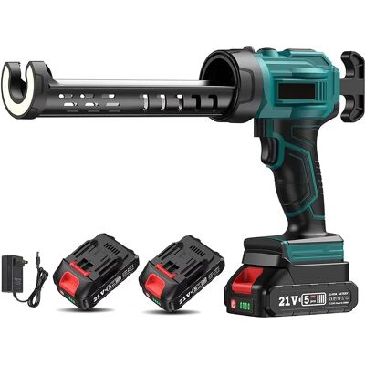 TKKEACE Elektryczny pistolet do kleju, pistolet do kleju do szkła, pistolet do uszczelniania, 4 prędkości, bezprzewodowy, do drzwi i okien, elektryczne narzędzie do klejenia do akumulatorów Makita 18V TKKEACE Elektryczny pistolet do kleju, pistolet do kleju do szkła, pistolet do uszczelniania, 4 prędkości, bezprzewodowy, do drzwi i okien, elektryczne narzędzie do klejenia do akumulatorów Makita 18V