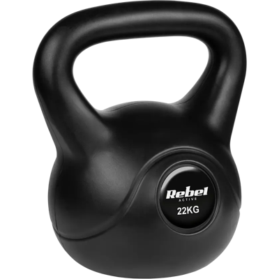 Rebel Electro Kettlebell 22kg kettle hantel obciążenie odważnik kula do ćwiczeń ABS Rebel Rebel Electro Kettlebell 22kg kettle hantel obciążenie odważnik kula do ćwiczeń ABS Rebel