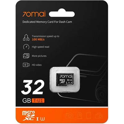 Karta pamięci 70mai microSDXC 32GB 100MB/s Karta pamięci 70mai microSDXC 32GB 100MB/s