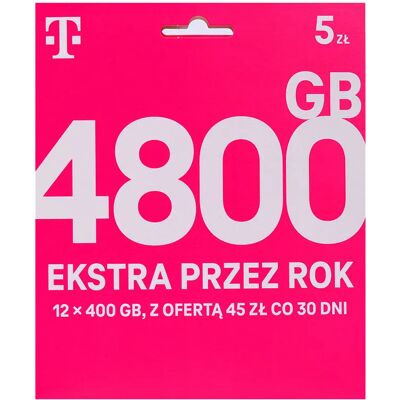 Starter T-MOBILE 5 zł na kartę Starter T-MOBILE 5 zł na kartę