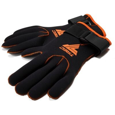 Trec Neoprenowe rękawice do morsowania czarno-pomarańczowe COLD WATER THERMO GLOVES Trec Neoprenowe rękawice do morsowania czarno-pomarańczowe COLD WATER THERMO GLOVES