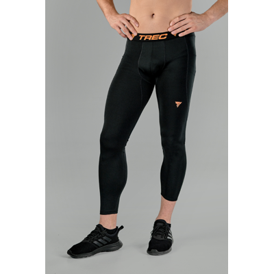 Trec Wear Pro Series Leggings 120 Black-orange Trec Wear Pro Series Leggings 120 Black-orange