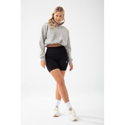 Trec Wear Trecgirl Sport Shorts 160 BLACK - krótkie legginsy damskie czarne Trec Wear Trecgirl Sport Shorts 160 BLACK - krótkie legginsy damskie czarne