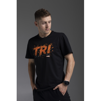 Trec Wear Endurance T-Shirt 124 Triathlon Black Trec Wear Endurance T-Shirt 124 Triathlon Black