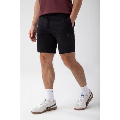 Trec Wear NOWOŚĆ Czarne krótkie spodenki męskie TW BASIC SHORT PANTS 182 M BLACK Trec Wear NOWOŚĆ Czarne krótkie spodenki męskie TW BASIC SHORT PANTS 182 M BLACK